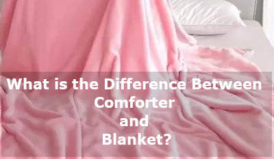 difference between comforter and blanket